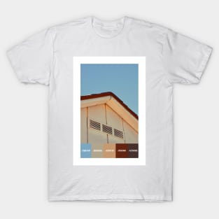 A Warmth to the Shed Color Palette [Rectangles] T-Shirt